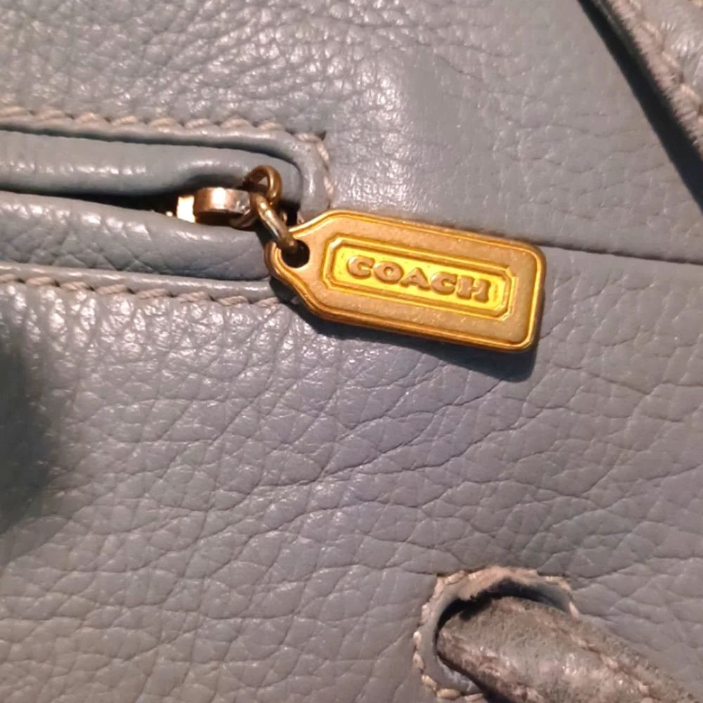 Coach Vintage A6E4922 Sonoma Leather Pebbled Backpack Purse Sling Bag DUST BAG - Picture 11 of 16